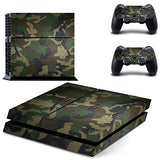 Green Camouflage Decal PS4 Skin