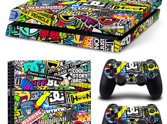 Graffiti PS4 Custom Decal