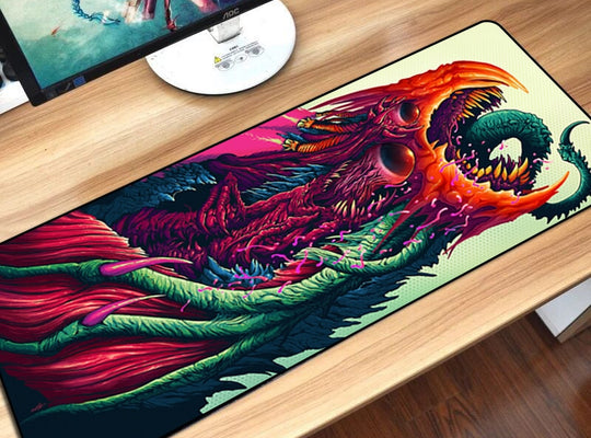 Dragon SciFi Gaming Mouse Pad