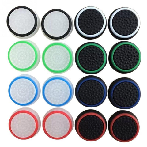 EK 8 Pairs Silicone Thumb Stick Grip Caps for PS4/ Xbox one Game Controllers