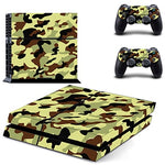 Green Camouflage Decal PS4 Skin
