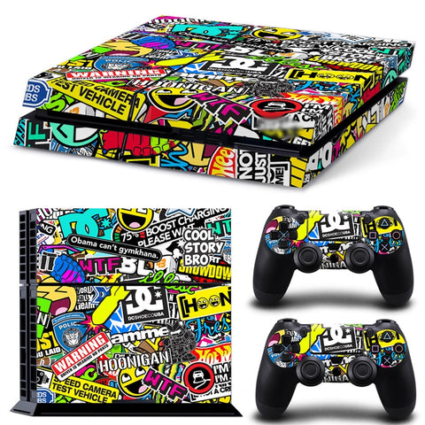 Graffiti PS4 Custom Decal