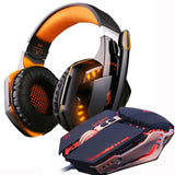 EK Backlit Gaming Headset and Gaming Mouse