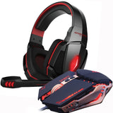 EK Backlit Gaming Headset and Gaming Mouse
